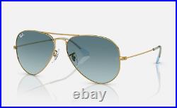 Sunglasses Lunettes Soleil ray ban 3025 001/3M 58 Aviator ray-ban 001 3M Bleu