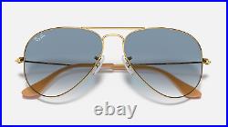 Sunglasses Lunettes de Soleil ray ban 3025 001/3F 55-14 Aviator RB3025 001 3F