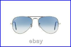 Sunglasses Lunettes de Soleil ray ban 3025 003/3F 58-14 Aviator Medium