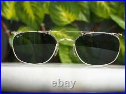 Sunglasses / Lunettes de soleil Ray Ban Bausch & Lomb argentées