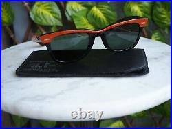 Sunglasses / Lunettes de soleil vintage Ray Ban Bausch & Lomb Wayfarer W5022
