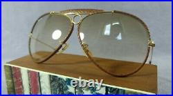 °Sunglasses Ray-Ban B&L Shooter 62-14 LEATHERS Brown changeables lenses 80s
