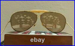 °Sunglasses Ray-Ban B&L Shooter Arista Brown changeables lenses 80's 90's