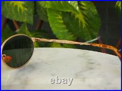 Sunglasses Ray Ban Bausch & Lomb W2840 Oval Gold & tortoise Vintage + case