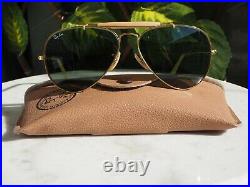 Sunglasses vintage Ray Ban Outdoorsman II Aviator 5814 Bausch & Lomb + Case