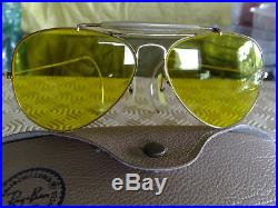 Très jolies Ray Ban B&L aviator ODM vintage, 5814, verres Kalichrome