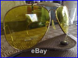 Très jolies Ray Ban B&L aviator ODM vintage, 5814, verres Kalichrome