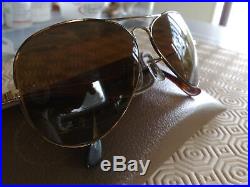Très jolies Ray Ban B&L vintage Aviator classic, Tortuga, 5814, verres B15 BL