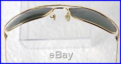 VINTAGE 80's RAY-BAN U. S. A B&L OLYMPIAN I DELUXE GOLD HARLEY BIKER EASY RIDER