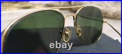 VINTAGE B&L RAY BAN AVIATEUR Original LUNETTES DE SOLEIL Made In Italy