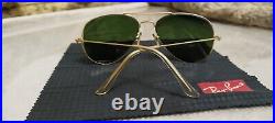 VINTAGE B&L RAY BAN AVIATEUR Original LUNETTES DE SOLEIL Made In Italy