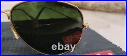 VINTAGE B&L RAY BAN AVIATEUR Original LUNETTES DE SOLEIL Made In Italy