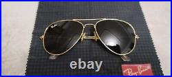 VINTAGE B&L RAY BAN AVIATEUR Original LUNETTES DE SOLEIL Made In Italy