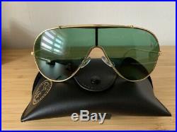 Véritables Bausch & Lomb Ray-Ban Wings lunettes de soleil vintage
