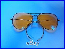 Vint âge B&L Ray Ban USA aviator Sunglasses