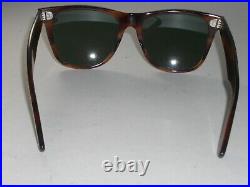 Vintage B&L RAY-BAN L1725 G15 UV Cristal Brillant Mock-Tort Wayfarer 2 Soleil