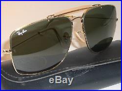 Vintage B&L RAY-BAN W0504 G15 Superbe Plaqué or Explorateur