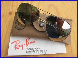Vintage B&L Ray-Ban U. SA. DGM Mirror Aviators Circa 1960/70s Medium