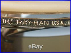 Vintage B&L Ray Ban USA G15 Tir Shooters Soleil Aviateur (Neuf Ancien Stock)