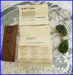 Vintage B&L Ray Ban USA LIC 1/30-10K GO AVIATOR Gold Filled Sunglasses