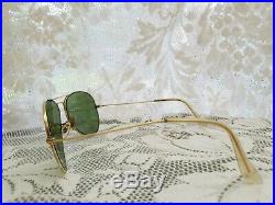 Vintage B&L Ray Ban USA LIC 1/30-10K GO AVIATOR Gold Filled Sunglasses