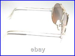 Vintage B&L ray ban Pente Flash Rose Cristal Chasse AVIATOR Lunettes de Soleil