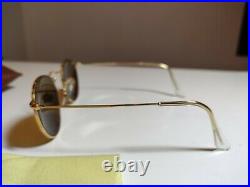 Vintage B&l Ray Ban W1911 Mirror B15 Diamond Hard Sunglasses Lunettes De Soleil