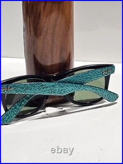 Vintage B&l Ray-ban Street Neat Wayfarer Sunglasses