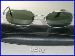 Vintage Bausch & Lomb Ray-Ban W2192 Yras Sidestreet Argent G15 UV Soleil