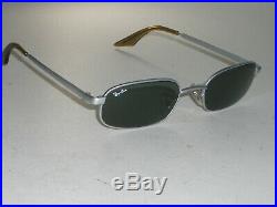 Vintage Bausch & Lomb Ray-Ban W2192 Yras Sidestreet Argent G15 UV Soleil