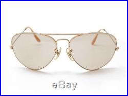 Vintage Lunettes De Soleil Ray-ban USA Bausch & Lomb Aviateur Pilote Sunglasses