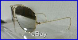Vintage Lunettes soleil Ray-ban B&L Aviator Outdoorsman G-15 Mirror Lenses 70's