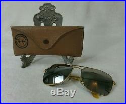 Vintage Lunettes soleil Ray-ban B&L Caravan G-31 DGM Mirror Lenses 70's