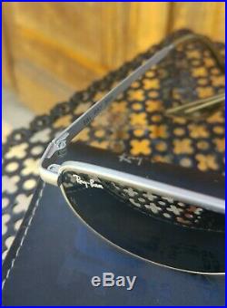 Vintage Lunettes soleil Ray-ban B&L Sidestreet W2322 G-31 Silver mirror Lenses