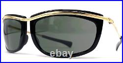 Vintage RAY-BAN / BAUSCH & LOMB OLYMPIAN II sunglasses USA'80s Black