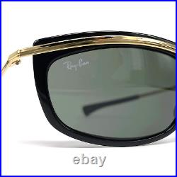 Vintage RAY-BAN / BAUSCH & LOMB OLYMPIAN II sunglasses USA'80s Black