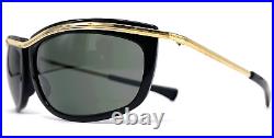 Vintage RAY-BAN / BAUSCH & LOMB OLYMPIAN II sunglasses USA'80s Black