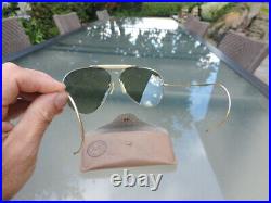 Vintage Ray Ban Aviator B&l USA Sunglasses Sun Glasses Lunette Soleil Ray Ban