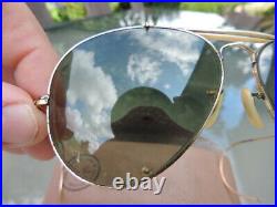 Vintage Ray Ban Aviator B&l USA Sunglasses Sun Glasses Lunette Soleil Ray Ban