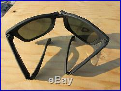 Vintage Ray-Ban B&L U. S. A. Folding Wayfarer G15 Lenses Sunglasses