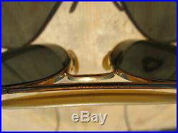 Vintage Ray Ban B&L U. S. A. L. I. C. Green Changeables ODM 70's Aviator Sunglasses