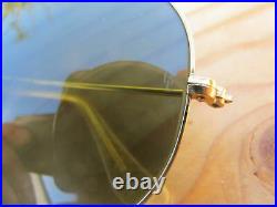 Vintage Ray Ban B&L U. S. A. Outdoorsman G15 Grey/Green lenses Top Gun Aviators