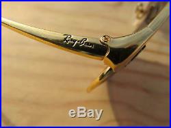 Vintage Ray Ban B&L U. S. A. Precious Metals Ultra Zenus 24 K GP Chromax Aviators