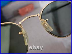 Vintage Ray Ban B&L U. S. A. Round Classic W1573 John Lennon Sunglasses Ca. 80s