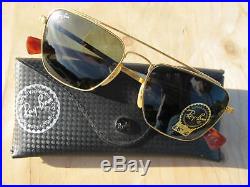 Vintage Ray Ban B&L U. S. A. W1394 N. O. S. Caravan Apocalypse Now Harley Sunglasses
