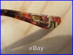 Vintage Ray Ban B&L U. S. A. W1676 Round Marble Inserts John Lennon Sunglasses