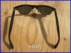 Vintage Ray Ban B&L U. S. A. Wayfarer Max Black Ebony G15 Circa 80's Sunglasses