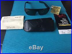Vintage Ray Ban Bausch And Lomb New Old Stock Black Ebony