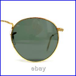 Vintage Ray-Ban / Bausch & Lomb Bord Lunettes de Soleil USA'70s Or