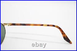 Vintage Ray Ban Bausch and Lomb Cuivre Or Braun Ovale Lunettes de Soleil